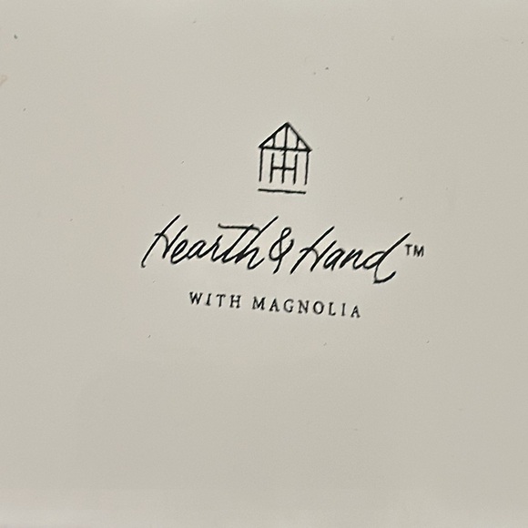Hearth & Hand farmhouse “Powder Room” sign w/raised lettering & glazed finish - Picture 9 of 10